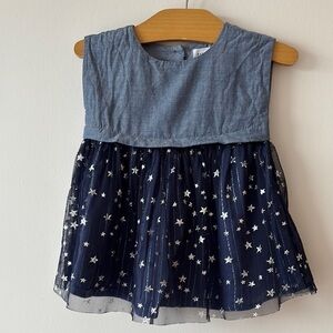 GAP Kids Blue Starry Dress
